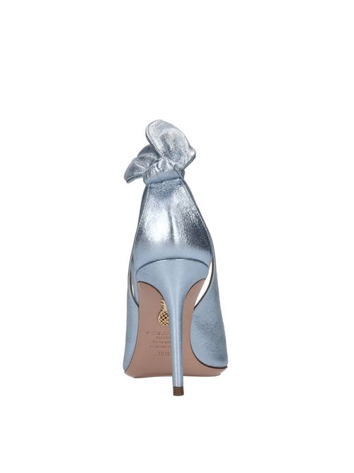 Décolleté in pelle AQUAZZURA | BOW TIE PUMP 85POOL